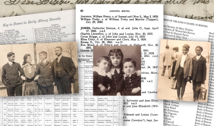 Getting Started in Family History 5-2025 documents and photos